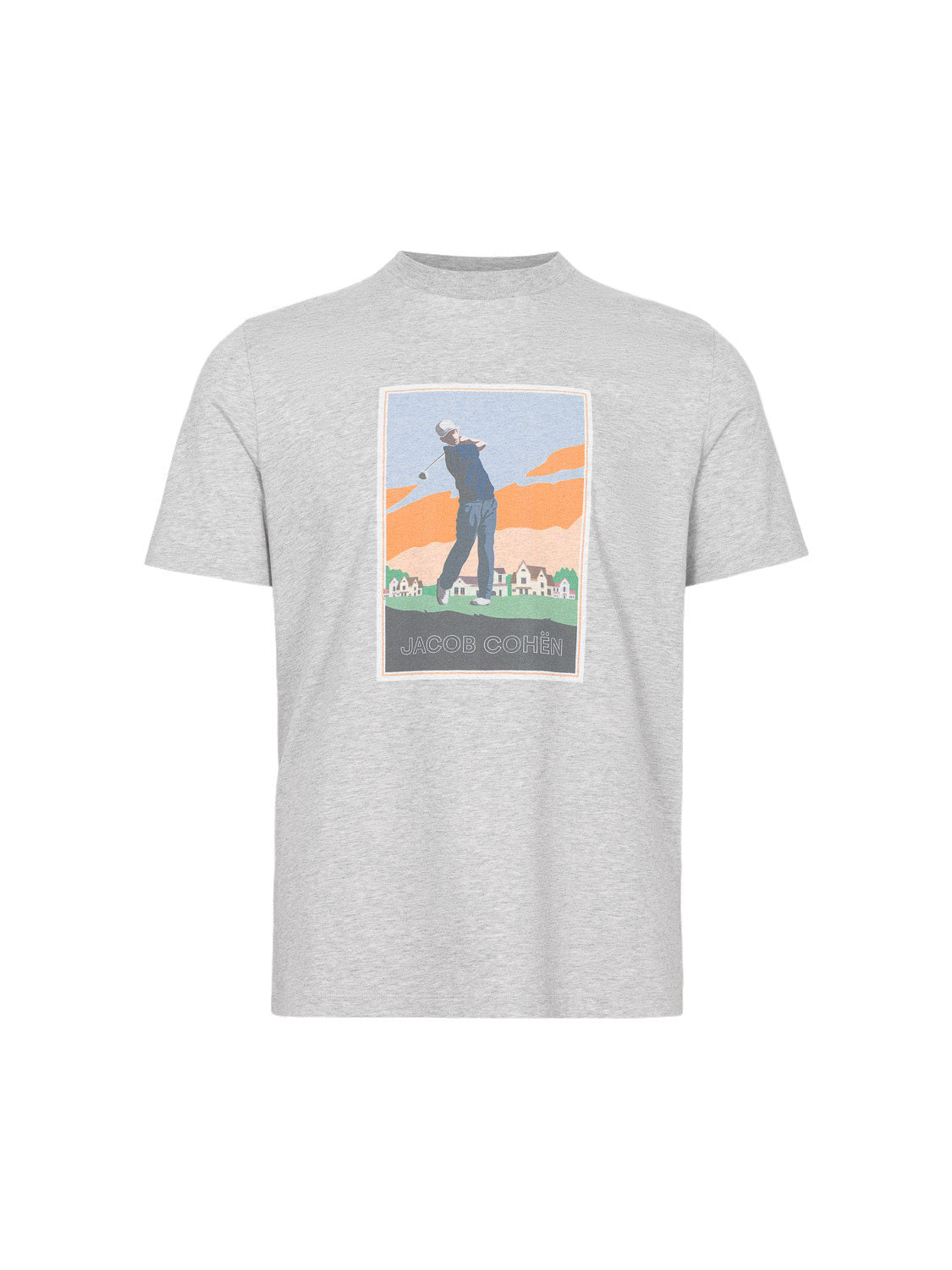 T-skjorte med golf-print