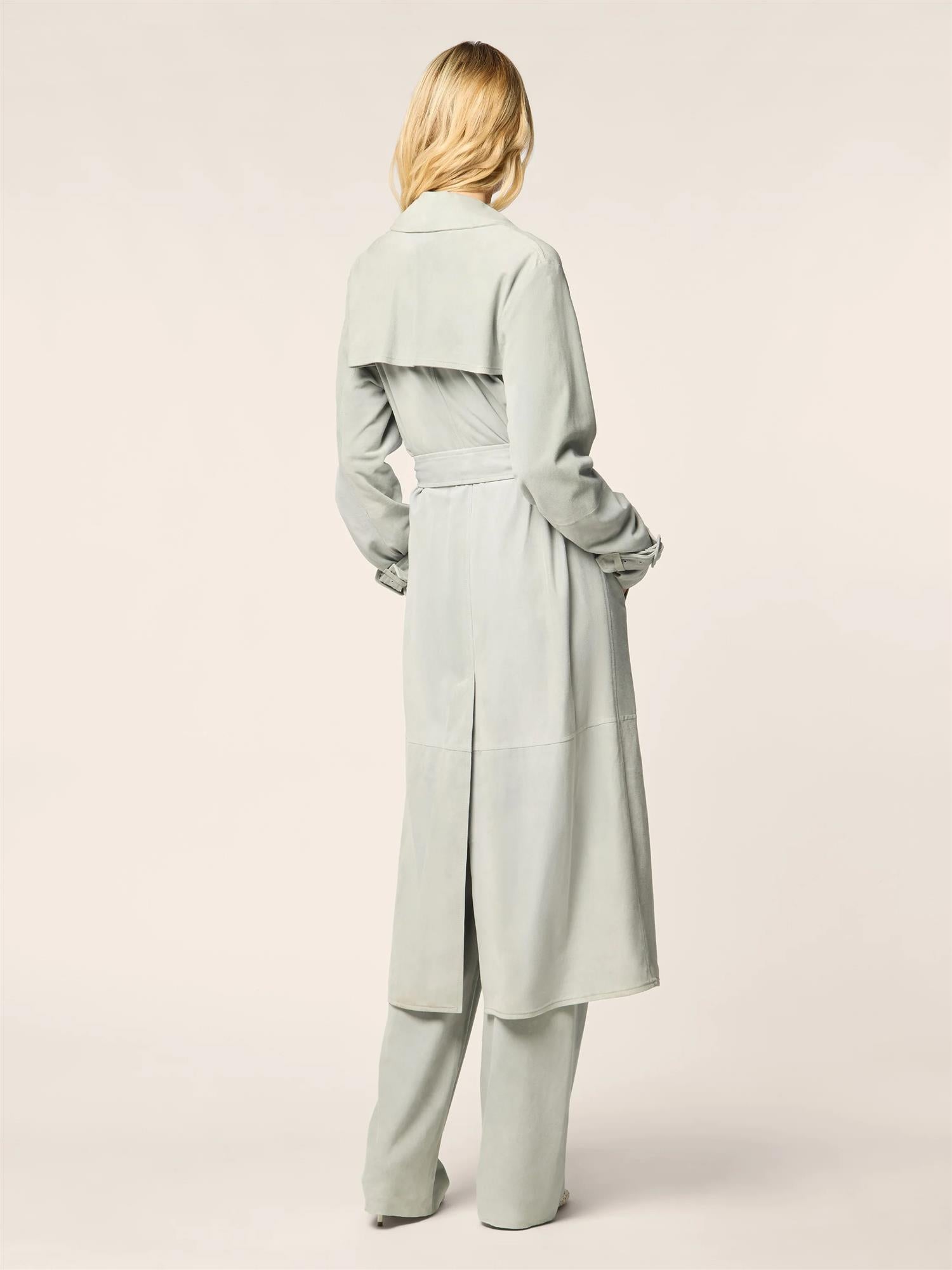 Trench Coat i skinn