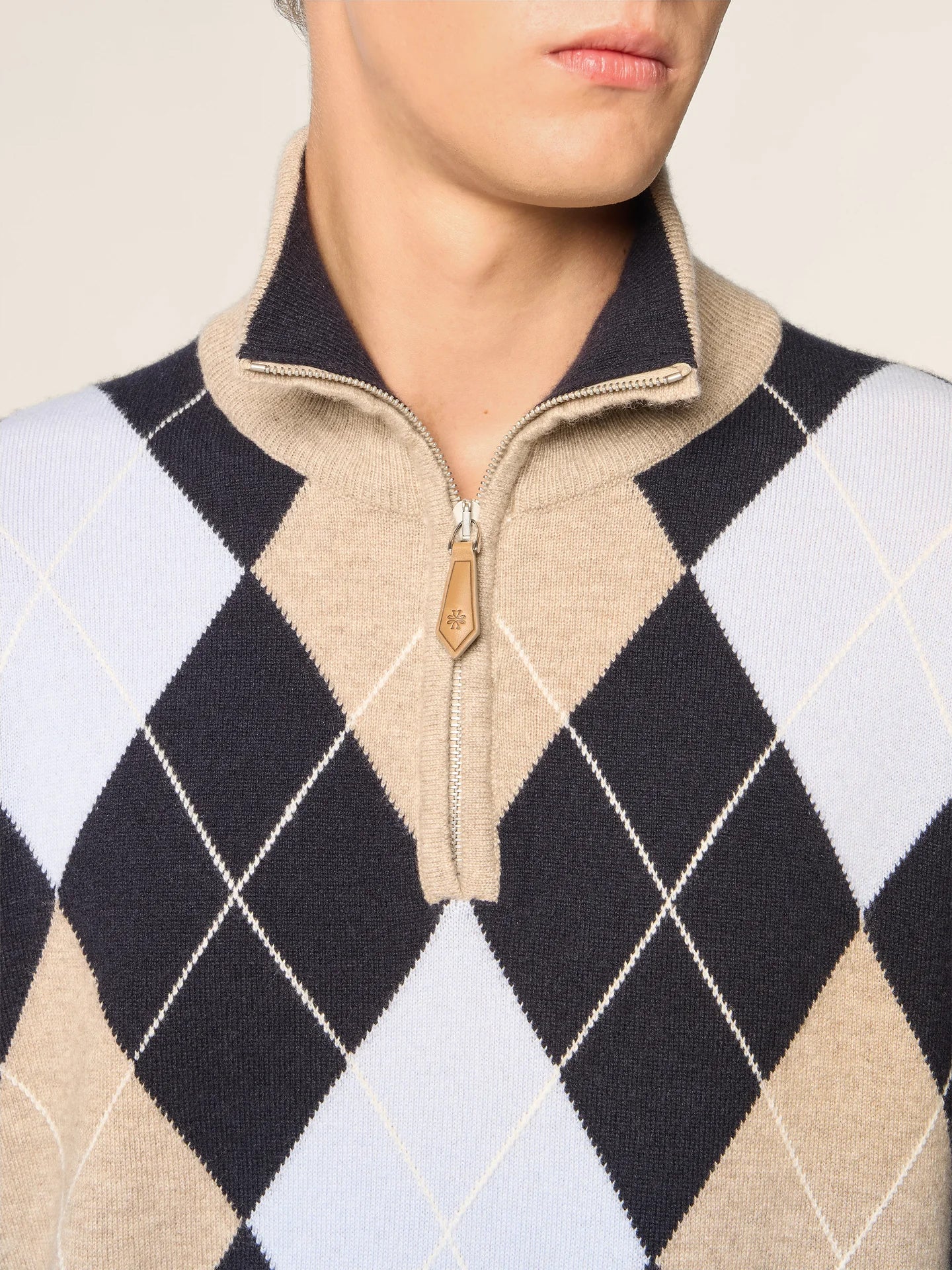 Halfzip genser