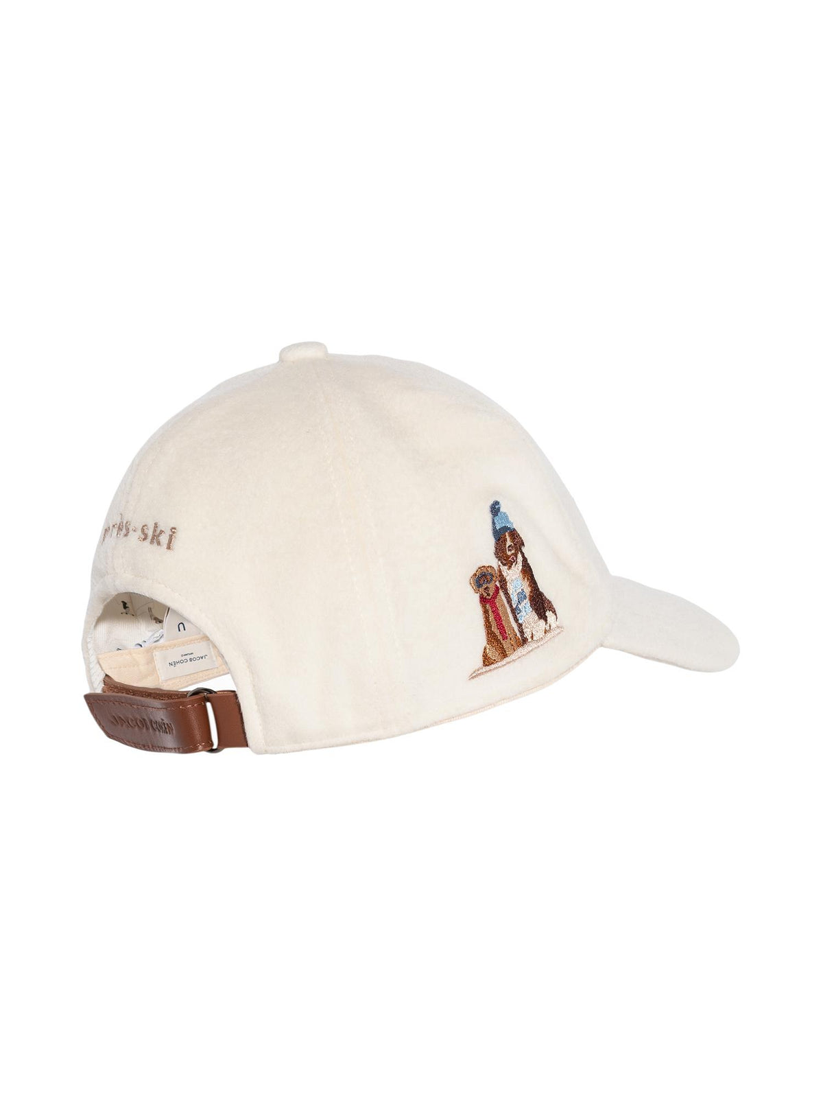 Après Ski caps med hundemotiv