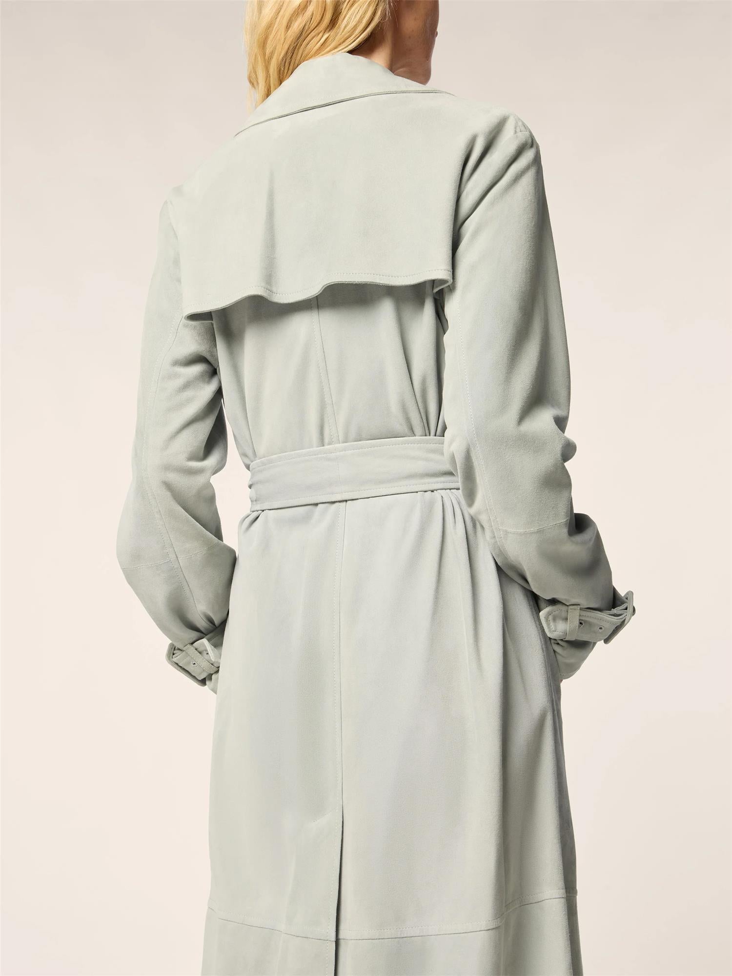 Trench Coat i skinn